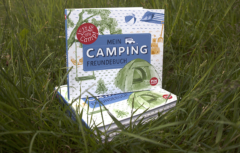Camping-Freundebuch Cover